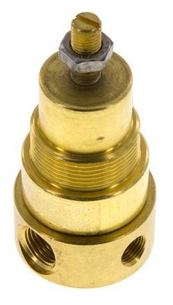 Regulador de presión G1/4'' 330l/min 0.2-3.0bar/3-44psi Latón CO2