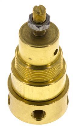 Regulador de presión G1/4'' 330l/min 0.2-3.0bar/3-44psi Latón CO2