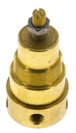 Regulador de presión G1/4'' 330l/min 0.2-3.0bar/3-44psi Latón CO2