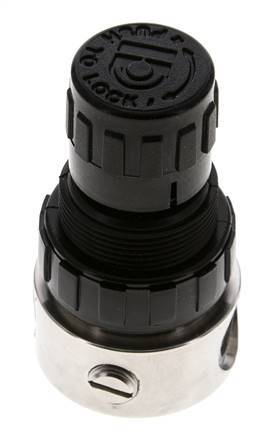 Regulador de presión G1/4'' 350l/min 0,5-8,0bar/7-116psi