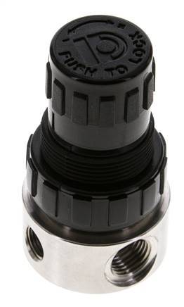Regulador de presión G1/4'' 350l/min 0.2-3.0bar/3-44psi Acero inoxidable/POM