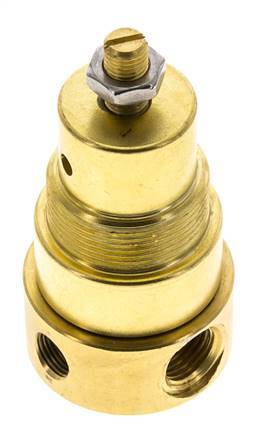 Regulador de presión G1/4'' 330l/min 0.5-8.0bar/7-116psi Latón CO2