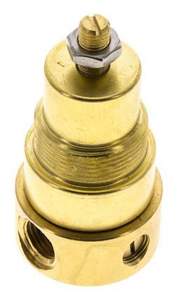 Regulador de presión G1/4'' 330l/min 0.5-8.0bar/7-116psi Latón CO2
