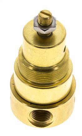 Regulador de presión G1/4'' 330l/min 0.5-8.0bar/7-116psi Latón CO2