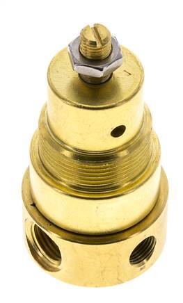 Regulador de presión G1/4'' 330l/min 0.5-8.0bar/7-116psi Latón CO2