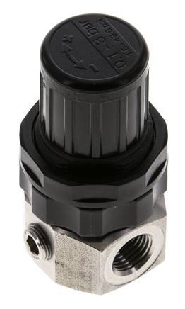 Regulador de presión G1/4'' 320l/min 0.5-3.0bar/7-44psi Acero inoxidable