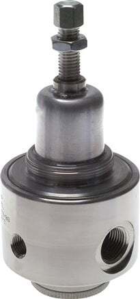 Regulador de presión G1/2'' 2200l/min 0.1-1.5bar/1-22psi Acero inoxidable Gases Líquidos