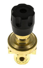 Regulador de presión G1/4'' 490l/min 0.2-3.0bar/3-44psi Latón Gases Líquidos