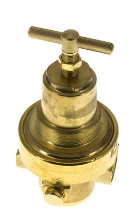 Regulador de presión G1/2'' 1500l/min 0.2-3.0bar/3-44psi Latón Gases Líquidos