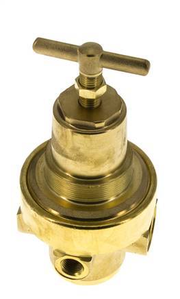 Regulador de presión G1/2'' 1500l/min 0.2-3.0bar/3-44psi Latón Gases Líquidos