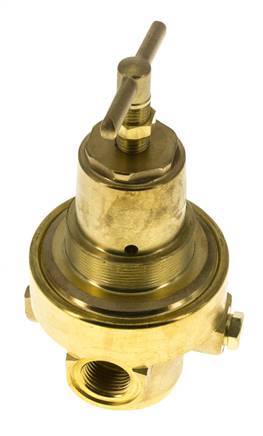 Regulador de presión G1/2'' 1500l/min 0.2-3.0bar/3-44psi Latón Gases Líquidos