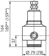 Diafragma de recambio PTFE/NBR 1/2''