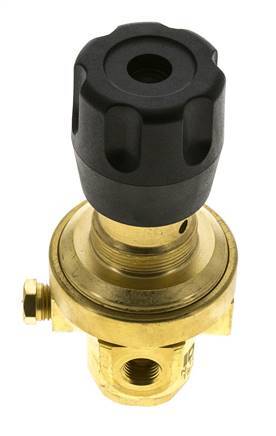 Regulador de presión G1/4'' 490l/min 0.1-1.5bar/1-22psi Latón