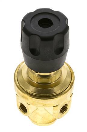 Regulador de presión G1/4'' 490l/min 0.1-1.5bar/1-22psi Latón CO2