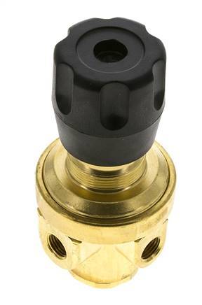 Regulador de presión G1/4'' 490l/min 0.1-1.5bar/1-22psi Latón CO2
