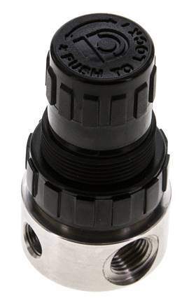 Regulador de presión G1/4'' 350l/min 0.5-8.0bar/7-116psi Acero inoxidable/POM