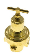 Regulador de presión G1/2'' 1500l/min 0.1-1.5bar/1-22psi Latón Gases Líquidos