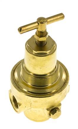 Regulador de presión G1/2'' 1500l/min 0.1-1.5bar/1-22psi Latón Gases Líquidos