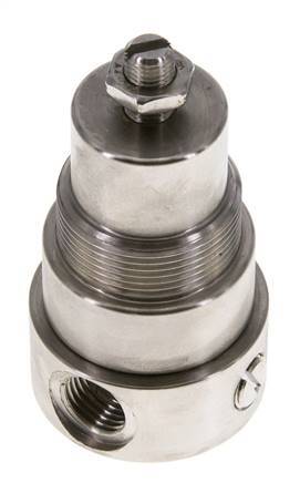 Regulador de presión G1/4'' 350l/min 0.5-8.0bar/7-116psi Acero inoxidable Gases Líquidos