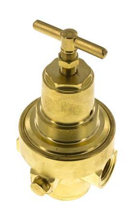 Regulador de presión G1/2'' 1500l/min 0.5-8.0bar/7-116psi Latón CO2