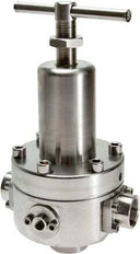 Regulador de presión G1'' 8000l/min 0.5-8.0bar/7-116psi Acero inoxidable Gases Líquidos