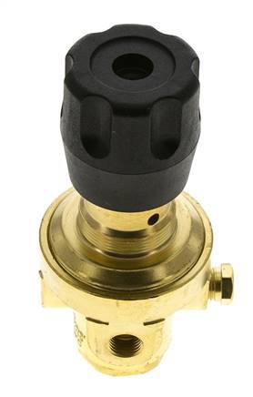 Regulador de presión G1/4'' 490l/min 0.5-8.0bar/7-116psi Latón CO2