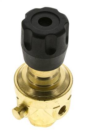 Regulador de presión G1/4'' 490l/min 0.5-8.0bar/7-116psi Latón CO2