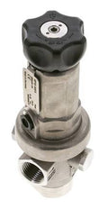 Regulador de presión de precisión G1/2'' 1900l/min 10.0-50.0bar/145-725psi Acero inoxidable