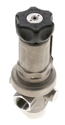Regulador de presión de precisión G1/2'' 1900l/min 10.0-50.0bar/145-725psi Acero inoxidable