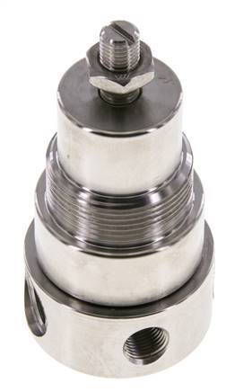 Regulador de presión G1/4'' 350l/min 0.2-3.0bar/3-44psi Acero inoxidable