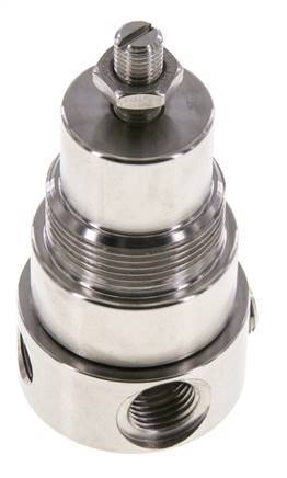 Regulador de presión G1/4'' 350l/min 0.2-3.0bar/3-44psi Acero inoxidable