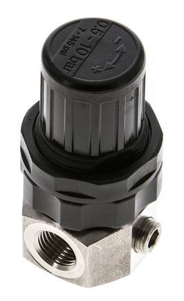 Regulador de presión G1/4'' 320l/min 0.5-10.0bar/7-145psi Acero inoxidable