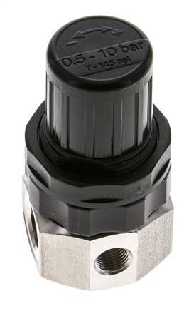 Regulador de presión G1/4'' 320l/min 0.5-10.0bar/7-145psi Acero inoxidable