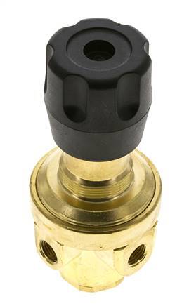 Regulador de presión G1/4'' 490l/min 0.2-3.0bar/3-44psi Latón CO2