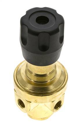 Regulador de presión G1/4'' 490l/min 0.2-3.0bar/3-44psi Latón CO2