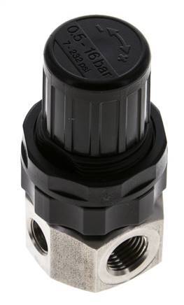 Regulador de presión G1/4'' 320l/min 0.5-16.0bar/7-232psi Acero inoxidable