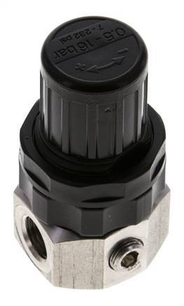 Regulador de presión G1/4'' 320l/min 0.5-16.0bar/7-232psi Acero inoxidable
