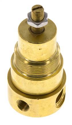 Regulador de presión G1/4'' 330l/min 0.5-8.0bar/7-116psi Latón Gases Líquidos