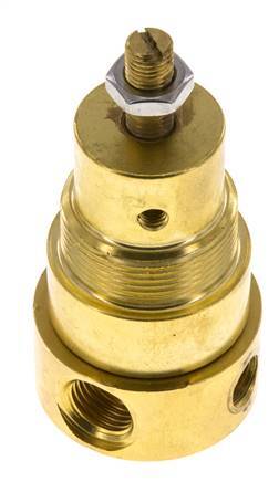 Regulador de presión G1/4'' 330l/min 0.5-8.0bar/7-116psi Latón Gases Líquidos