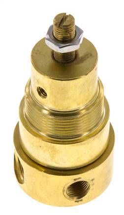 Regulador de presión G1/4'' 330l/min 0.5-8.0bar/7-116psi Latón Gases Líquidos