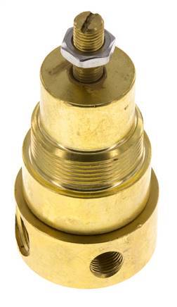 Regulador de presión G1/4'' 330l/min 0.5-8.0bar/7-116psi Latón Gases Líquidos