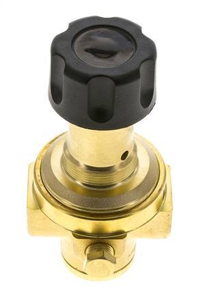 Regulador de presión G1/4'' 490l/min 0.1-1.5bar/1-22psi Latón Gases Líquidos