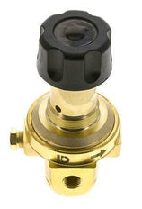 Regulador de presión G1/4'' 490l/min 0.1-1.5bar/1-22psi Latón Gases Líquidos