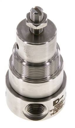 Regulador de presión G1/4'' 350l/min 0.2-3.0bar/3-44psi Acero inoxidable Gases Líquidos
