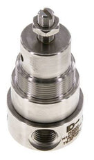 Regulador de presión G1/4'' 350l/min 0.2-3.0bar/3-44psi Acero inoxidable Gases Líquidos