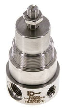 Regulador de presión G1/4'' 350l/min 0.2-3.0bar/3-44psi Acero inoxidable Gases Líquidos