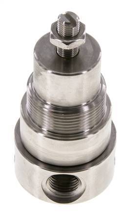 Regulador de presión G1/4'' 350l/min 0.2-3.0bar/3-44psi Acero inoxidable Gases Líquidos