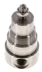 Regulador de presión G1/4'' 350l/min 0.2-3.0bar/3-44psi Acero inoxidable Gases Líquidos