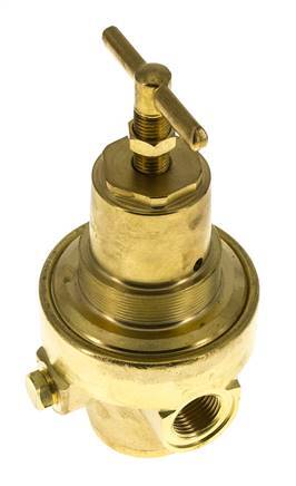 Regulador de presión G1/2'' 1500l/min 1.0-15.0bar/14-218psi Latón Gases Líquidos