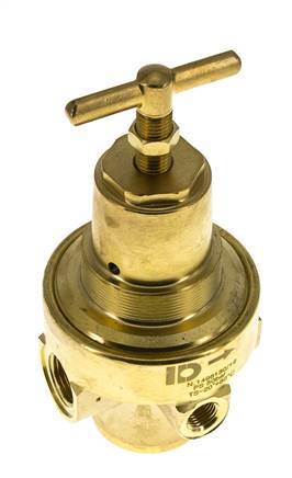 Regulador de presión G1/2'' 1500l/min 1.0-15.0bar/14-218psi Latón Gases Líquidos